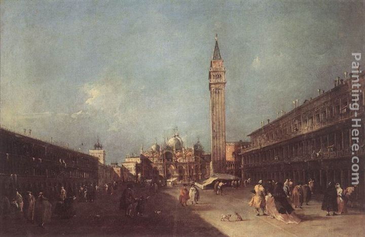 Francesco Guardi Piazza San Marco